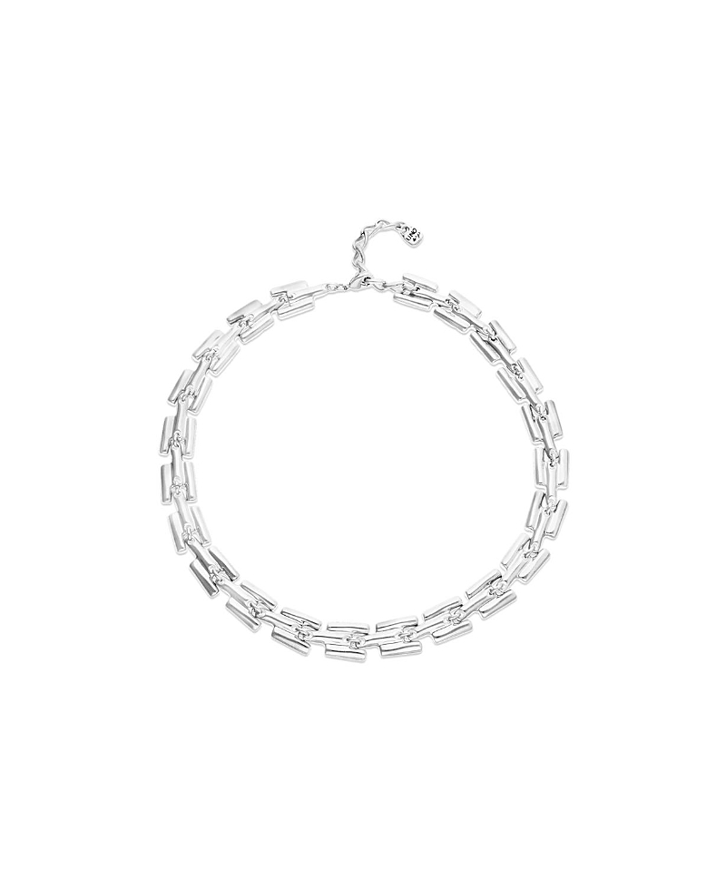 UNOde50 Sterling Silver Plated Necklace with Links