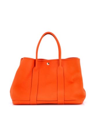 36 Garden Party Tote Leather
