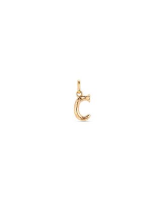   Gold-Plated Letter C Charm