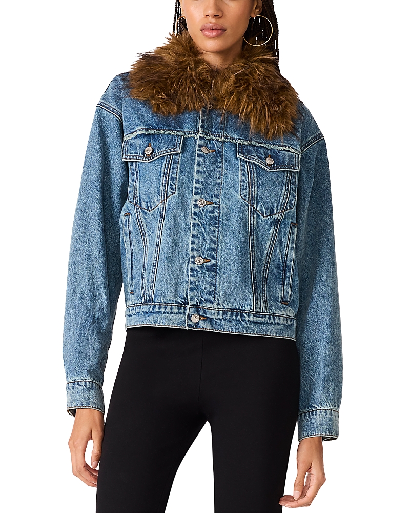 Steve Madden Marky Cotton Denim Jacket