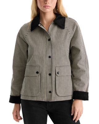 Good American The Heritage Gingham Jacket