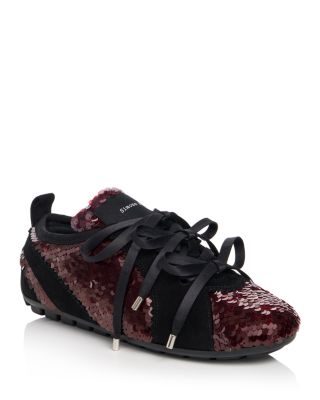 Women's Ballerina Grip Sequined Sneakers
