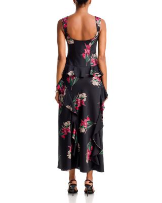 Iris Ruffle Sleeveless Maxi Dress - Exclusive - thumbnail 4