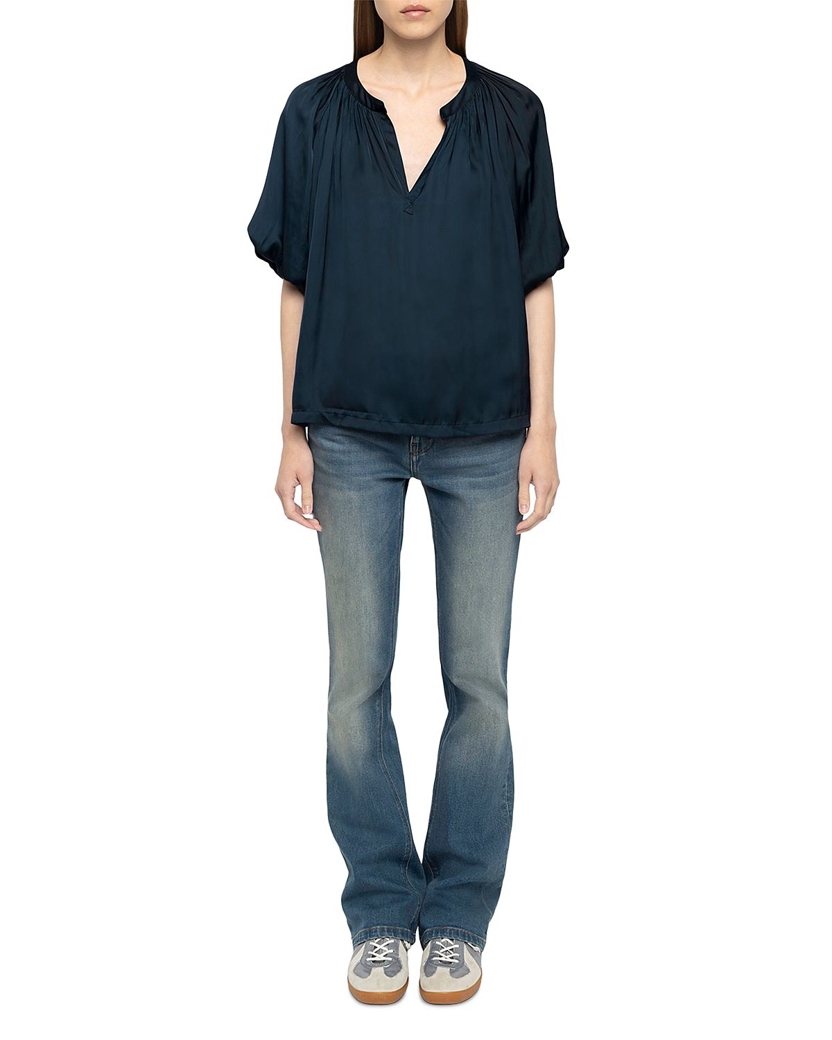 Zadig & Voltaire Teko Satin Blouse