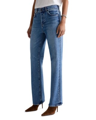 Bille High Rise Straight Jeans in Echo - thumbnail 4