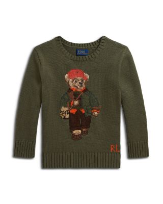 Boys' Polo Bear Sweater - Little Kid