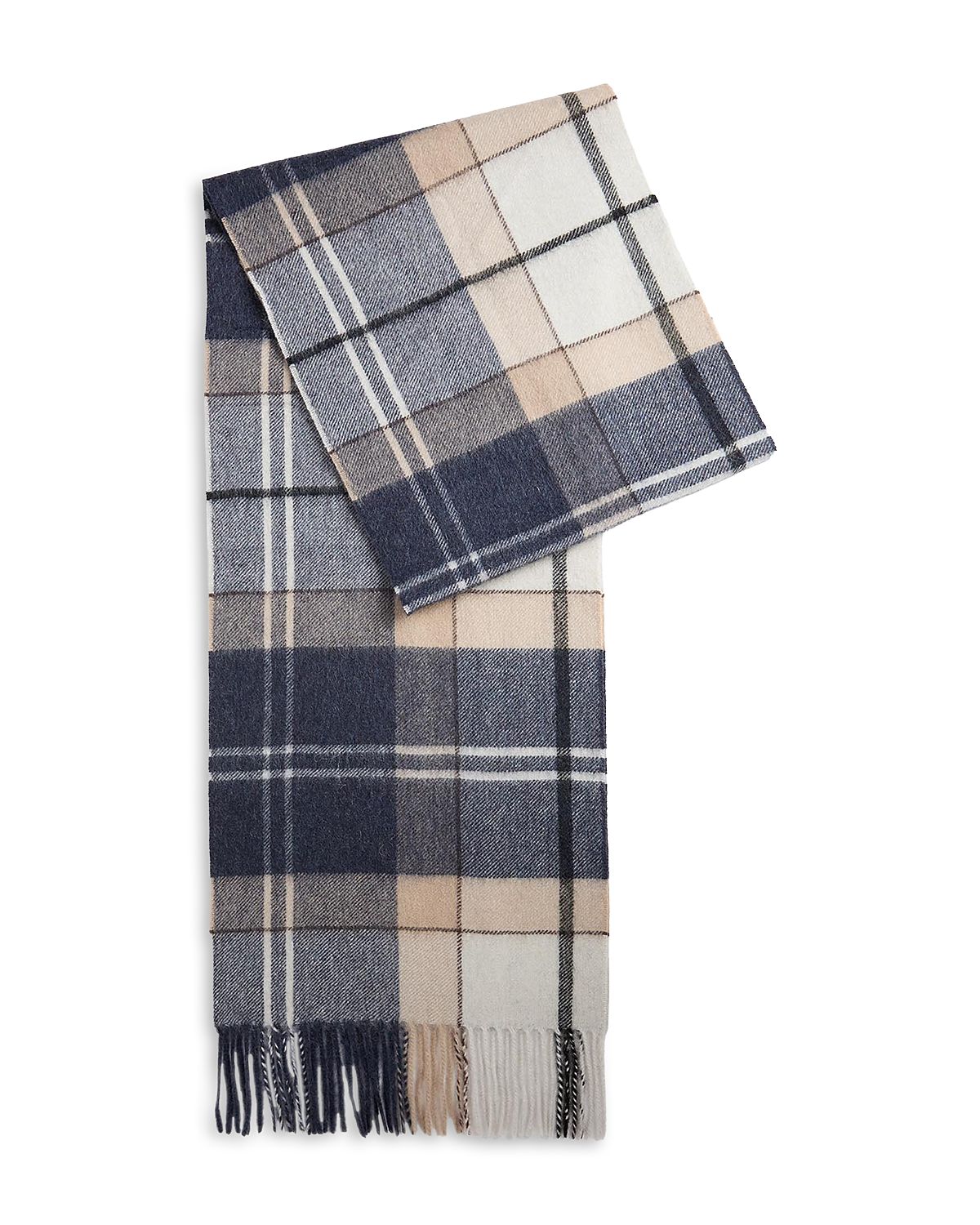 Barbour Tartan Wool Scarf
