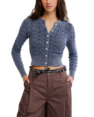 Pretty In Pointelle Cardigan