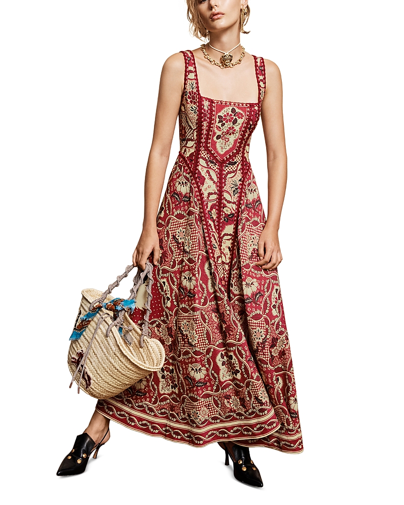 Alemais Kenny Printed Midi Dress