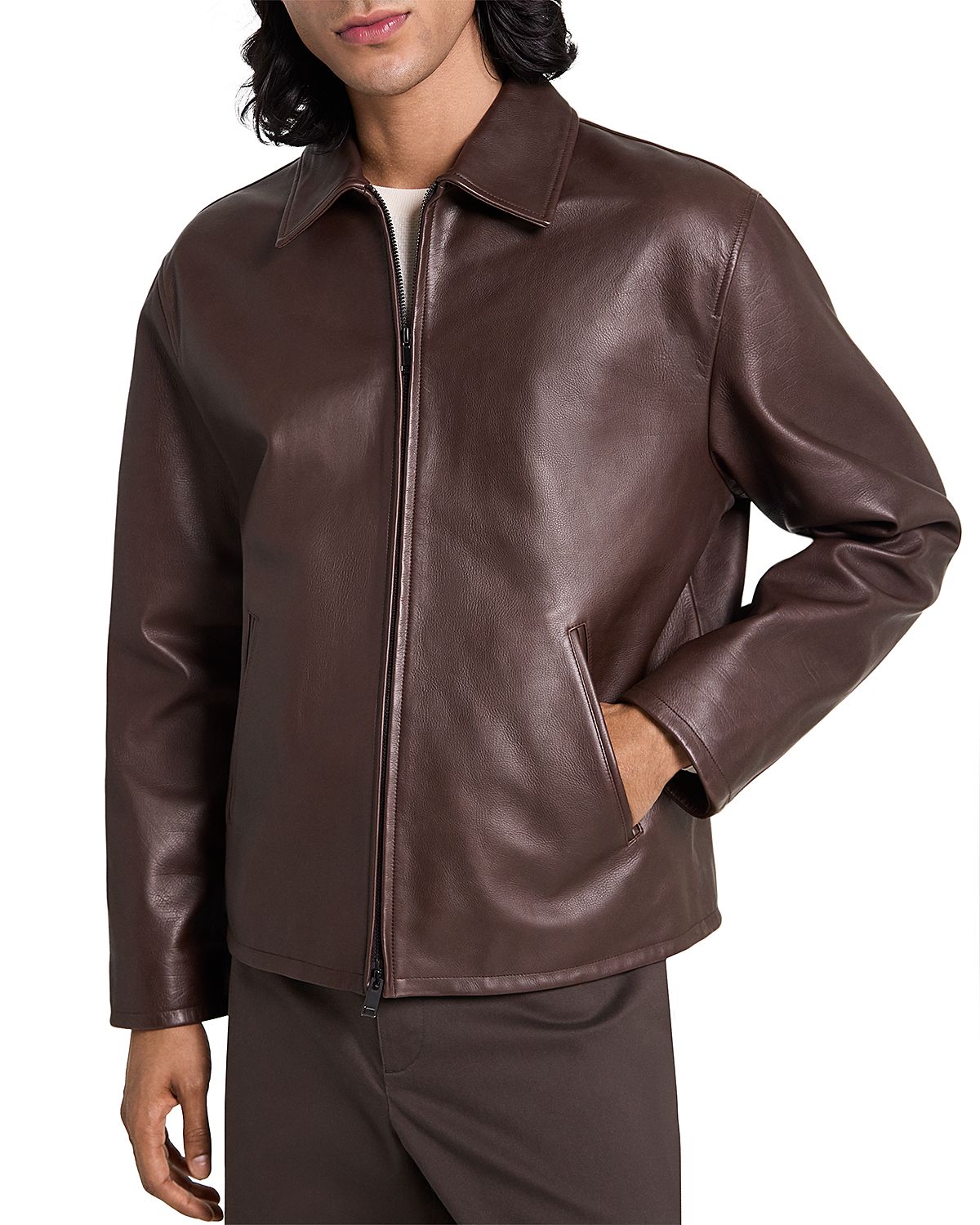 Theory City Leather Jacket