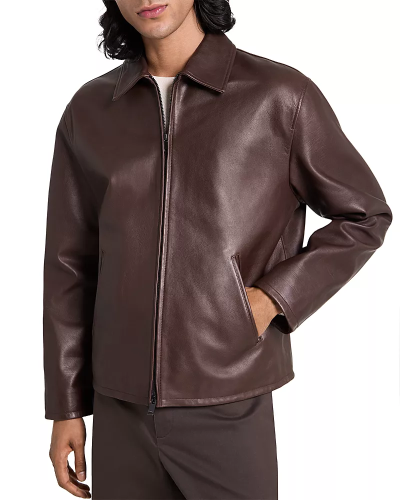 Theory City Leather Jacket