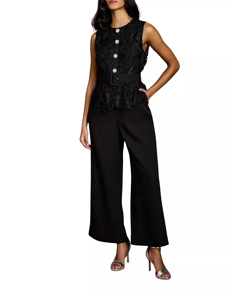Coast Petite Lace Jumpsuit