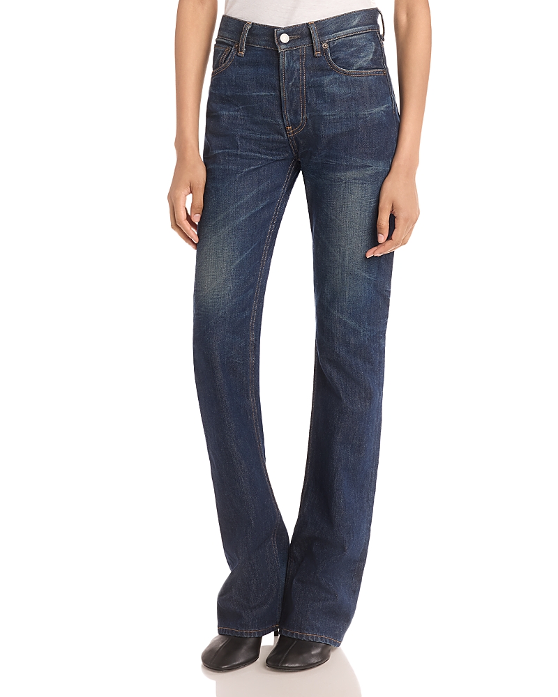 Acne Studios 2009F Straight Jeans in Dark Blue
