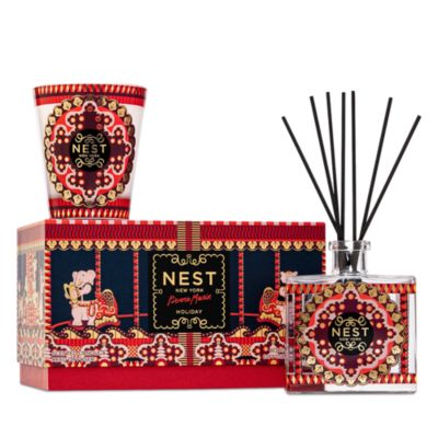 Pierre Marie Holiday Classic Candle and Reed Diffuser Duo