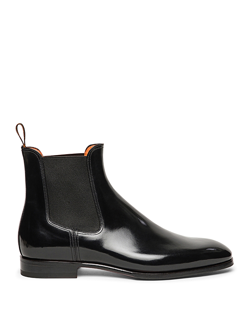 Santoni Men's Leather Chelsea Boots