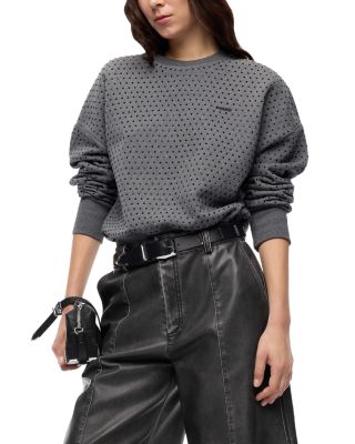 Monaci Maglia Felpa Melange Fu Sweatshirt 