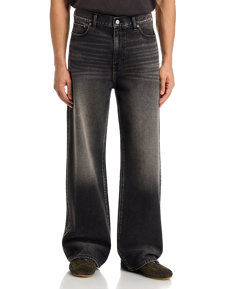 Pacsun Clayton Black Extreme Baggy 32 Jeans in Black
