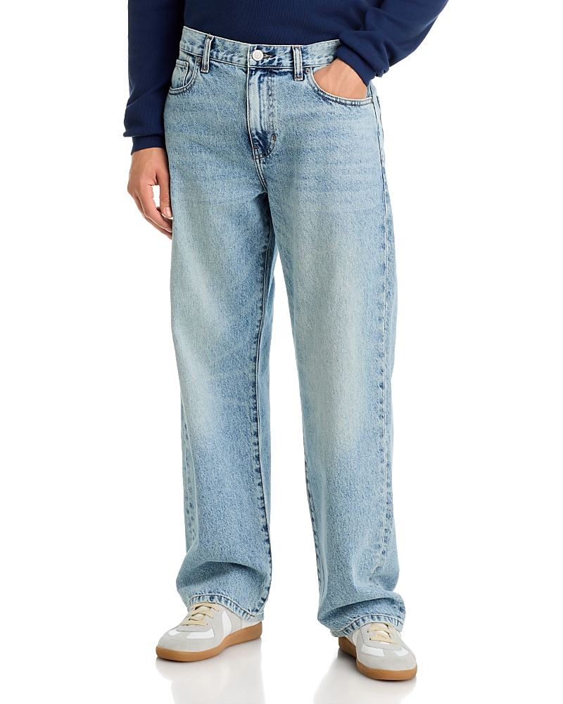 Pacsun Wade Ii Light Wash Baggy 30 Jeans in Light Indigo