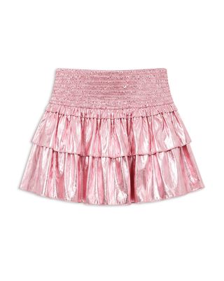 Girls' Farrah Lam&eacute; Mini Ruffled Skort - Big Kid