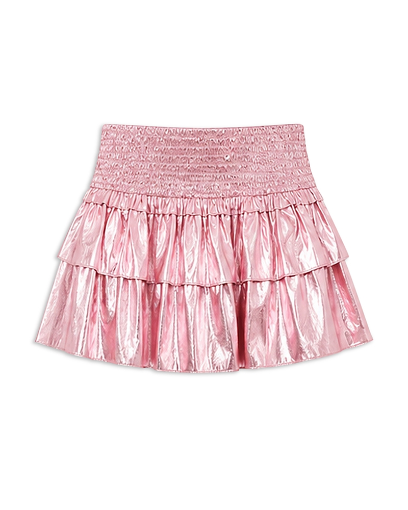 Theme Girls' Farrah Lame Mini Ruffled Skort - Big Kid