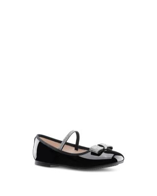 Girls' Rhinestone Strap Ballet Flat – Toddler, Little Kid, Big Kid
