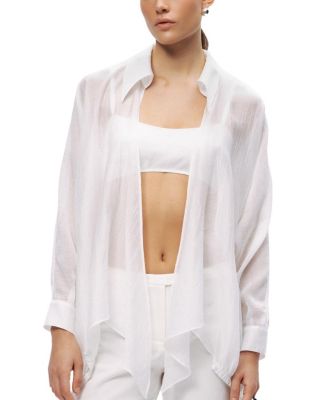  Tie-Detail Shirt