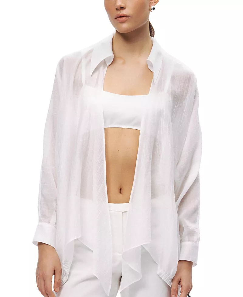 Nocturne Tie-Detail Shirt