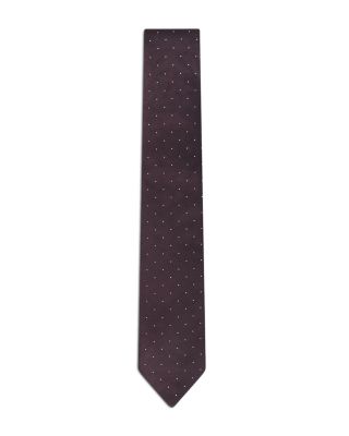 Liam Textured Polka Dot Tie