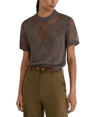 Tamsin Open Knit Sweater Tee