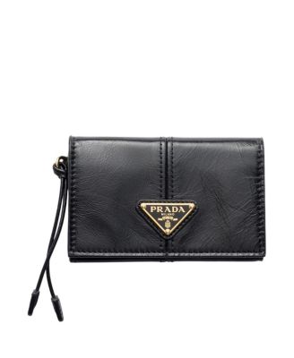  Leather Card Holder With Flap