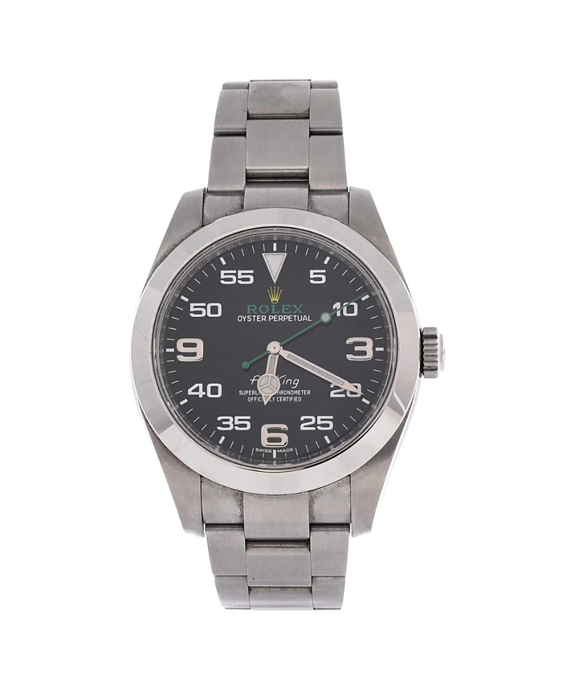 Pre-Owned Rolex Oyster Perpetual Air King Chronometer Automatic Watch in Stainless Steel 40mm