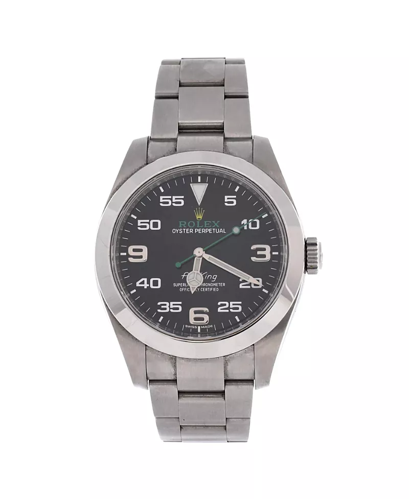Pre-Owned Rolex Oyster Perpetual Air King Chronometer Automatic Watch in Stainless Steel 40mm