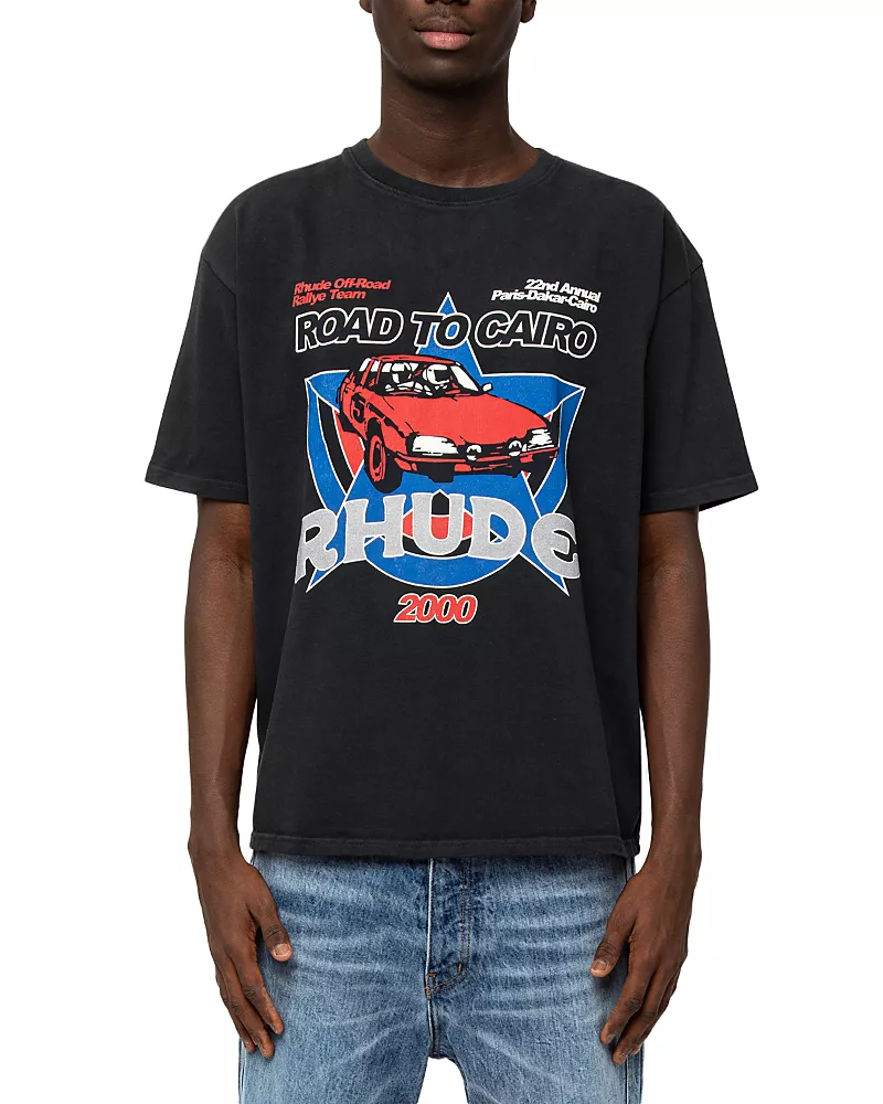 R H U D E Road to Cairo Graphic Tee
