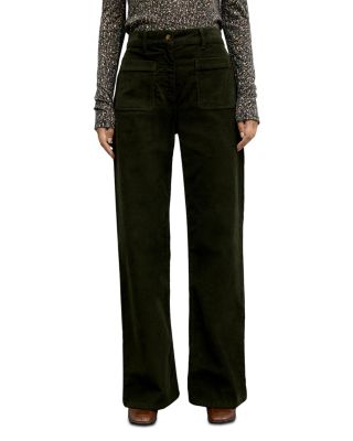 Mael Cotton Stretch Flare Pants