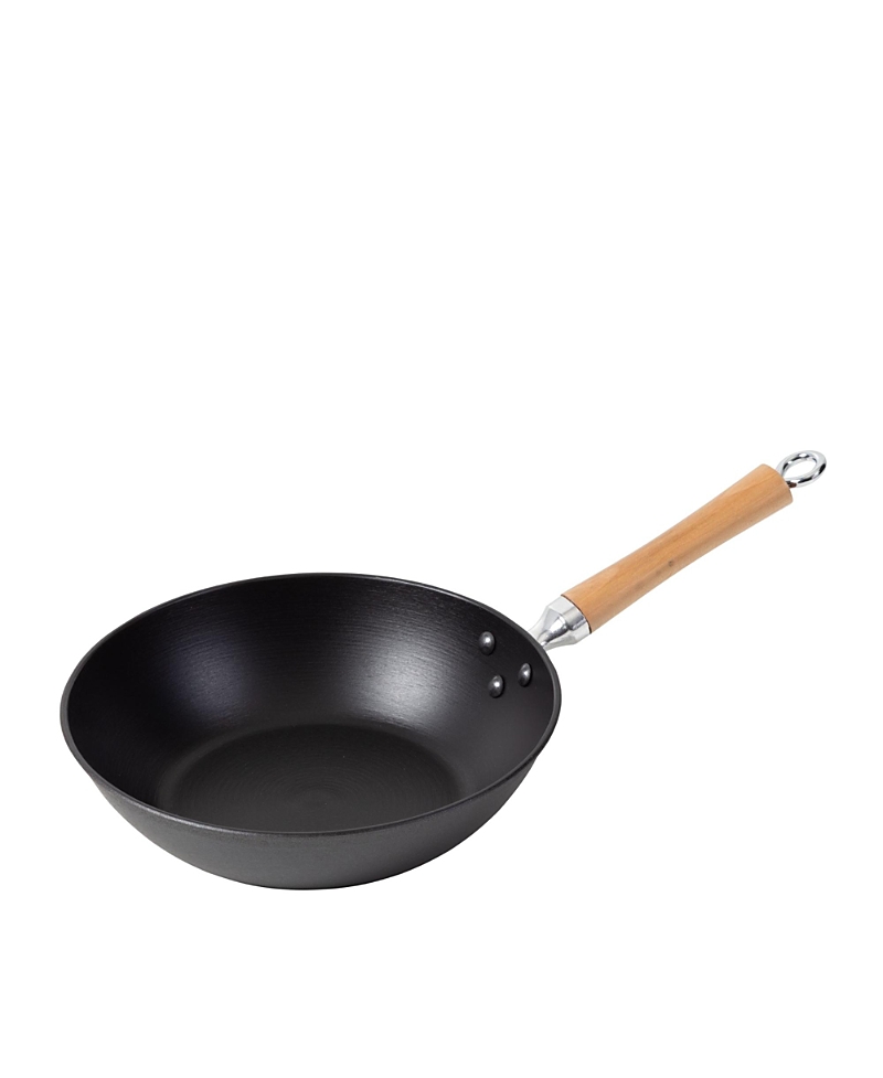 Photos - Stockpot Joyce Chen Preseasoned Cast Iron Stir Fry Pan with Maple Handle, 19.75 L x 11.25 W x 4.5 H C1-8AA2-65AA1A4D0954