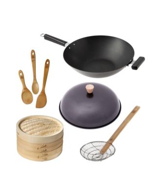  Professional Series Nonstick 14" Wok Bundle, 5 piece, 20" L x 15" W x 15" H