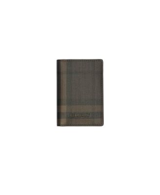 City Check Folding Card Case