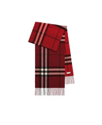  Gradient Check Cashmere Scarf