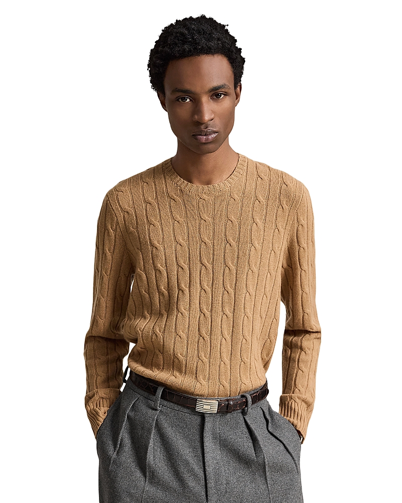 Polo Ralph Lauren Cashmere Cable Knit Crewneck Sweater