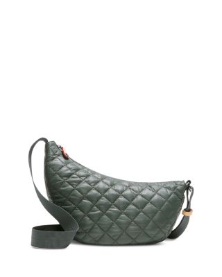 Metro Smile Small Quilted Crossbody