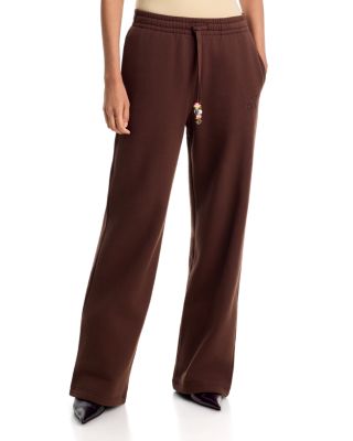 Wide Leg Jogger Pants