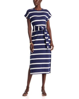 Agua Isle Cap Sleeve Midi Dress