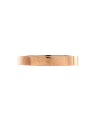  3mm C de Cartier Wedding Band Ring 18K Rose Gold