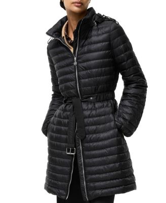 Nylon Amberley Puffer Coat