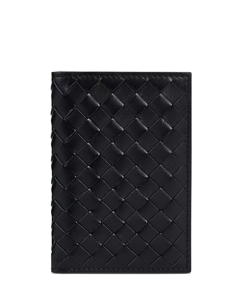 Sandro Braided Card Holder