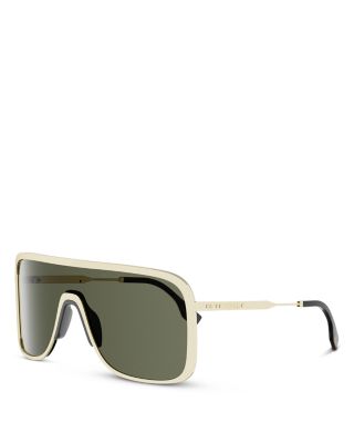 Squared Mask Shield Sunglasses, 140mm