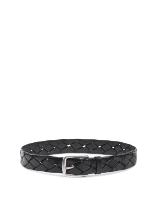 Men's Braided Leather Belt