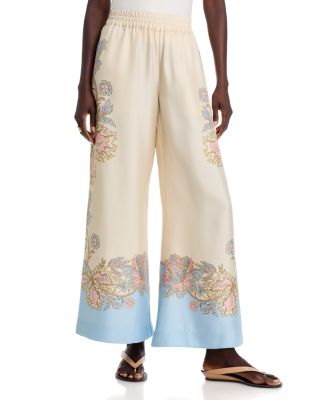 Silk Palazzo Pants