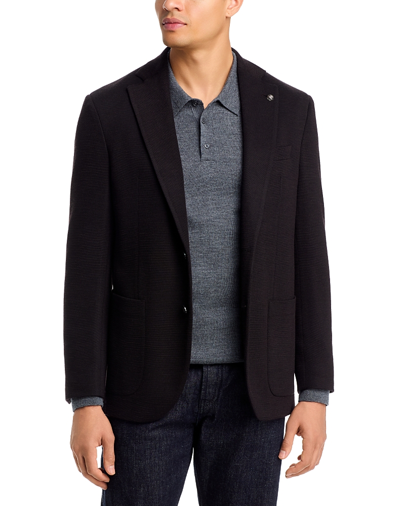 Jack Victor Hampton Regular Fit Wool Pique Jersey Soft Sport Coat