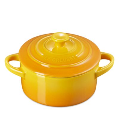 8 oz. Stoneware Mini Round Cocotte